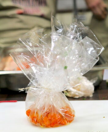 Papillotes de carottes au cumin et au sirop d’érable