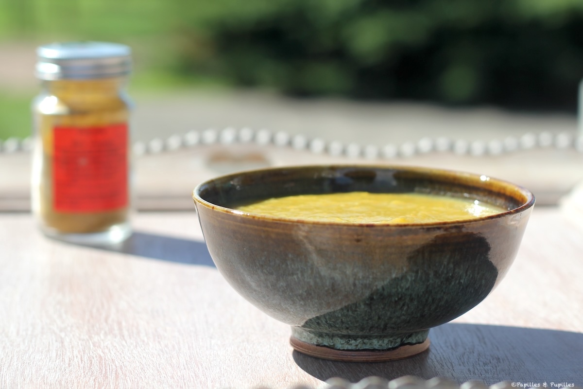 Soupe de légumes à la poudre des vertus
