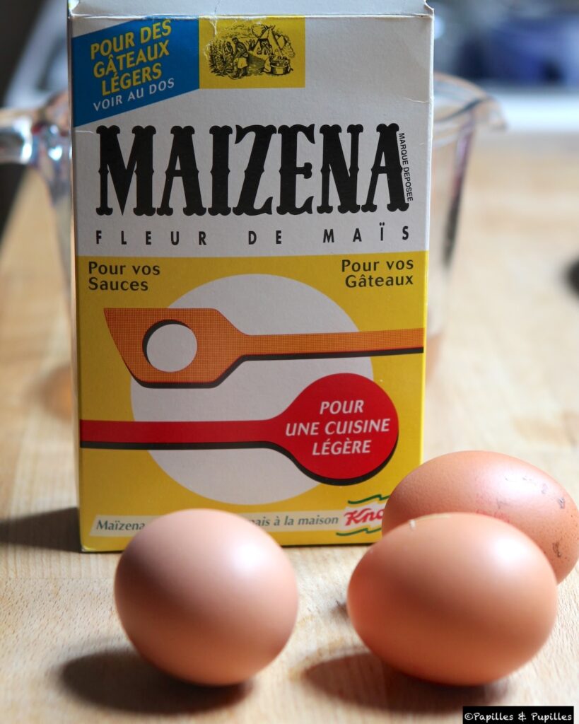 Oeufs et Maizena