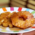 Ananas rôti à la vanille