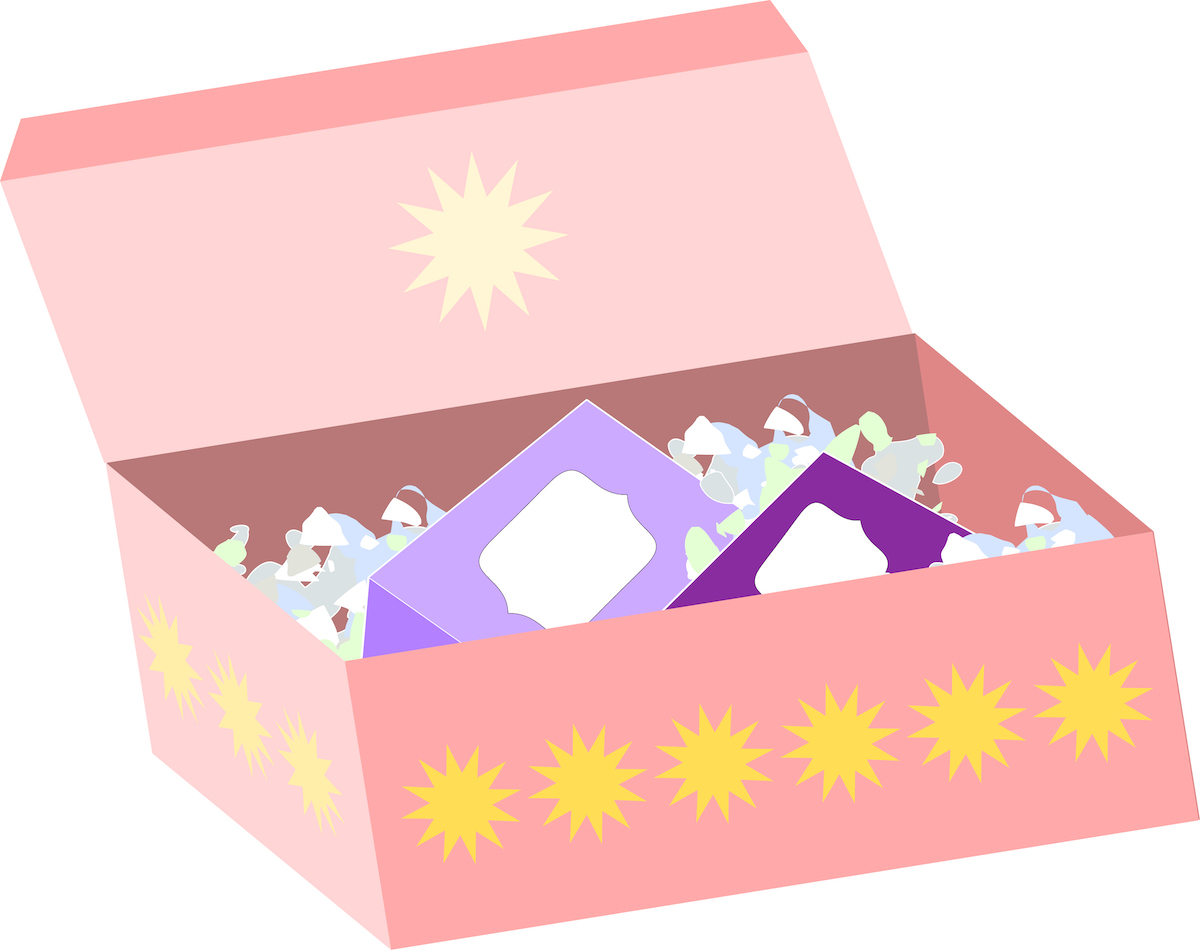 Boite gourmande. ©Llama shutterstock
