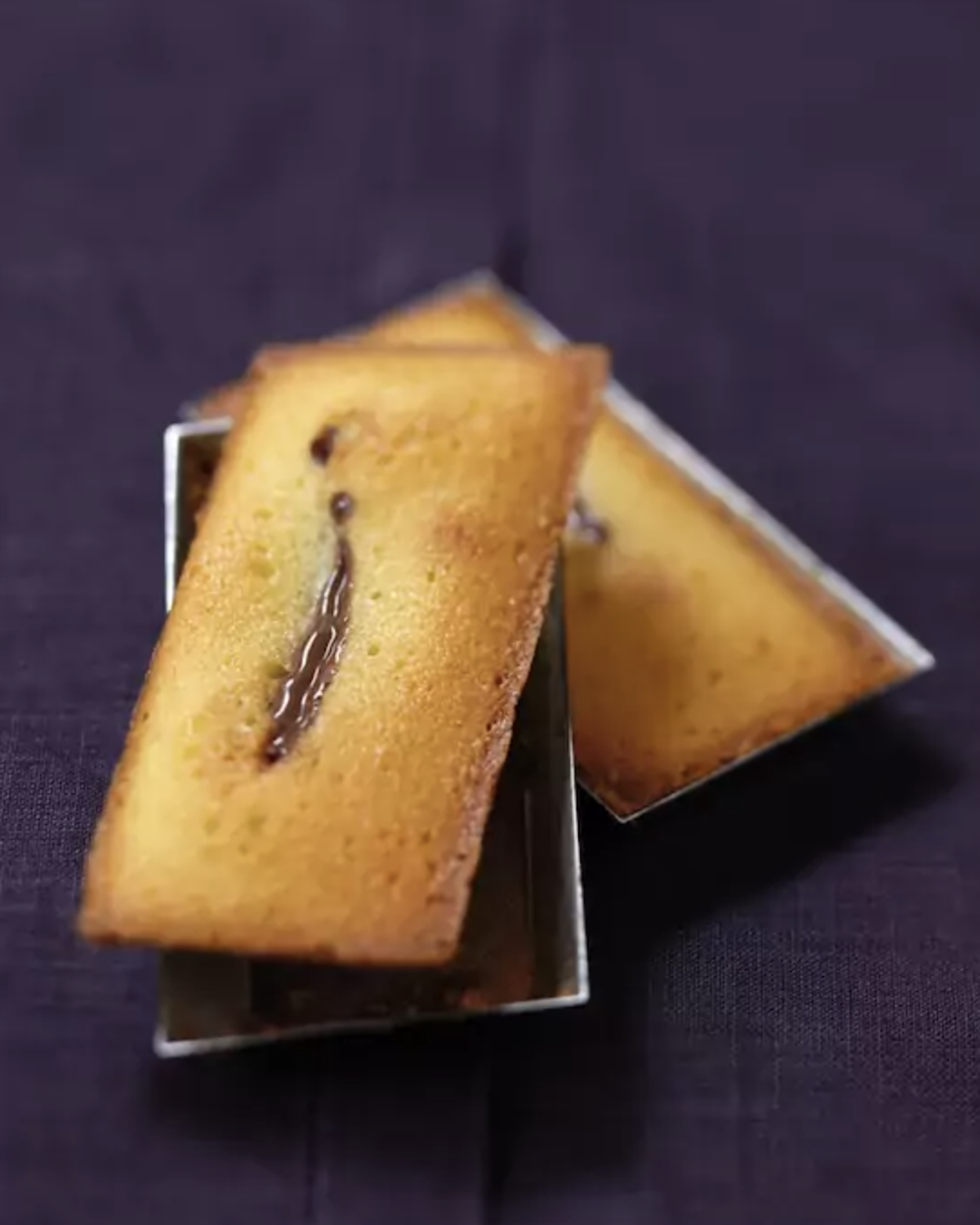 Financiers au Nutella