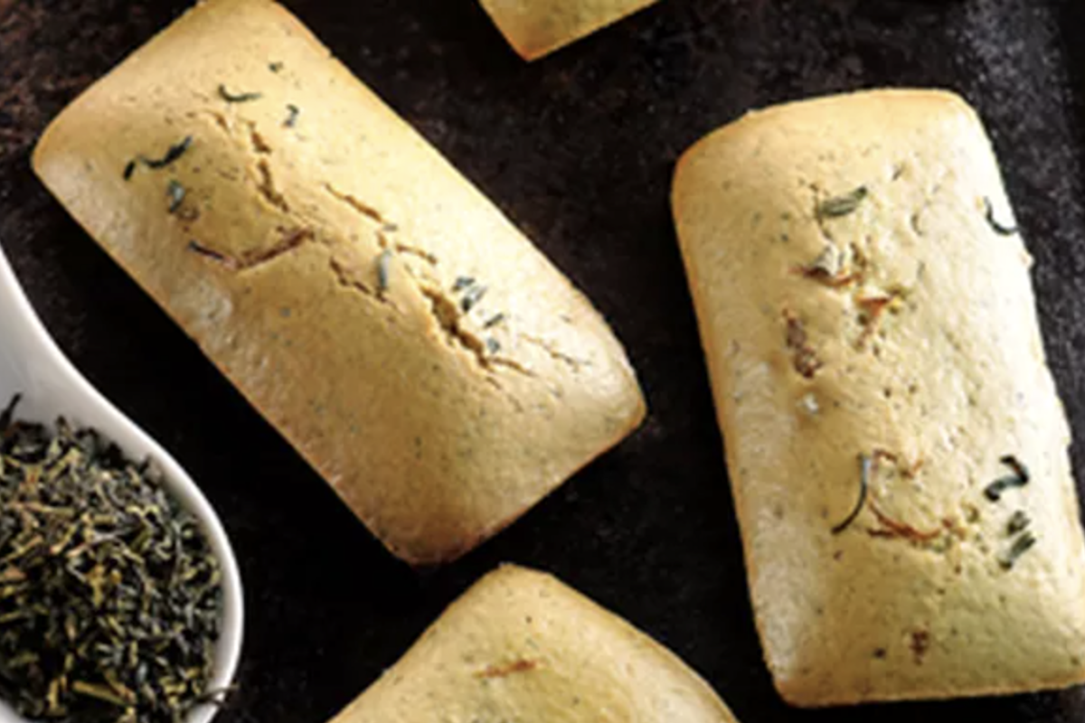 Financiers au thé vert
