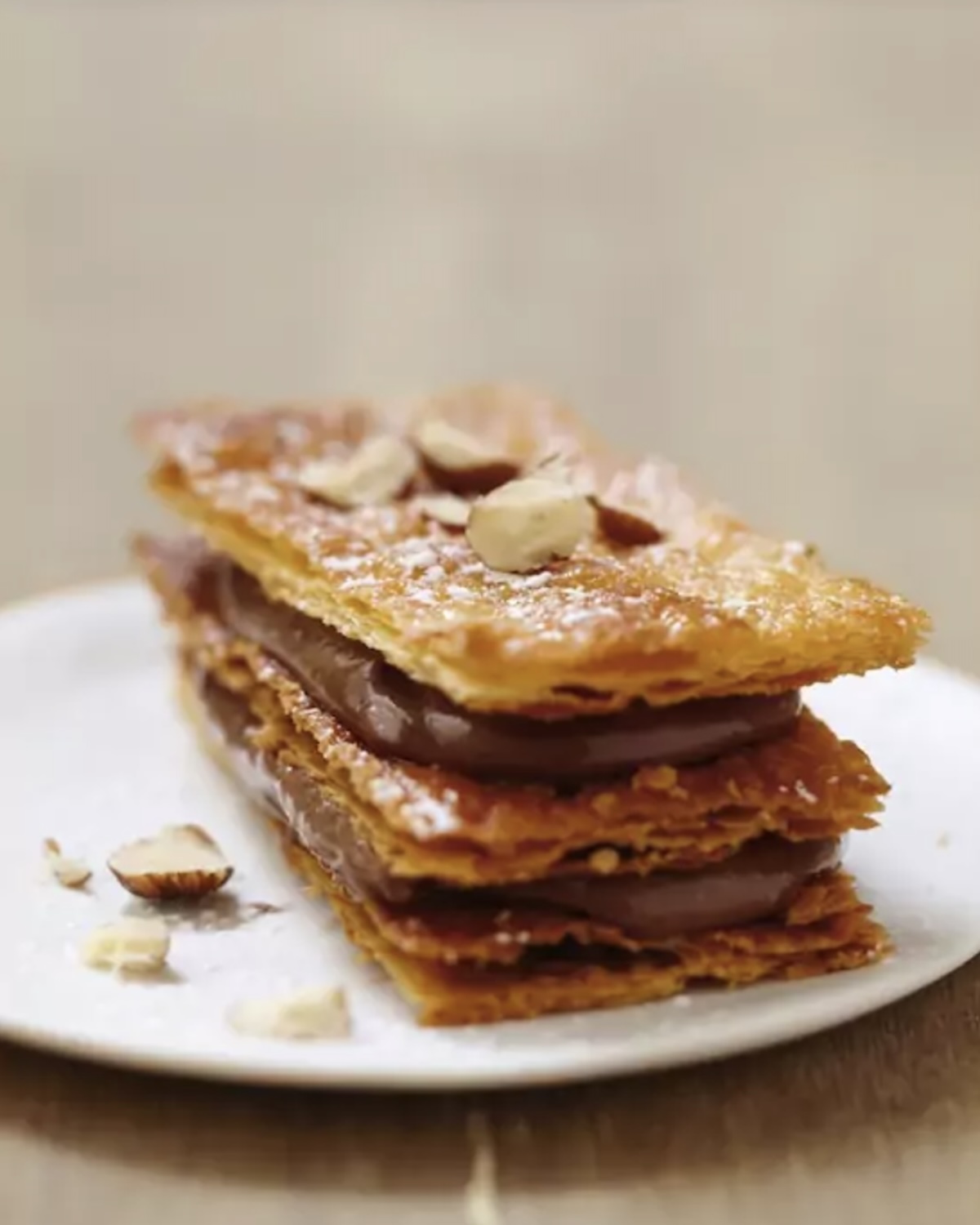 Millefeuille express au Nutella