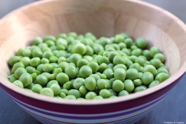 Petits pois écossés