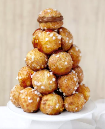 Pièce montée au Nutella
