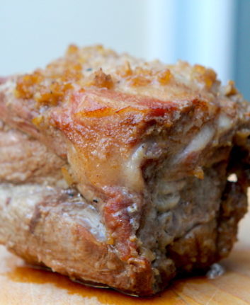 Rôti de porc mariné aux saveurs asiatiques