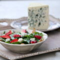 Salade Roquefort fraises