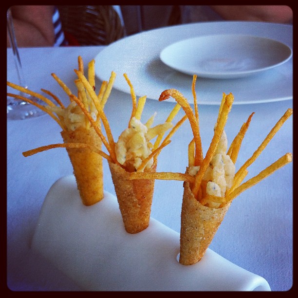 Fish and chips façon Paco Pérez