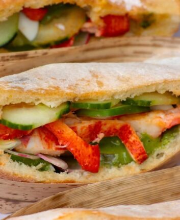 Le pan bagnat de Mougins