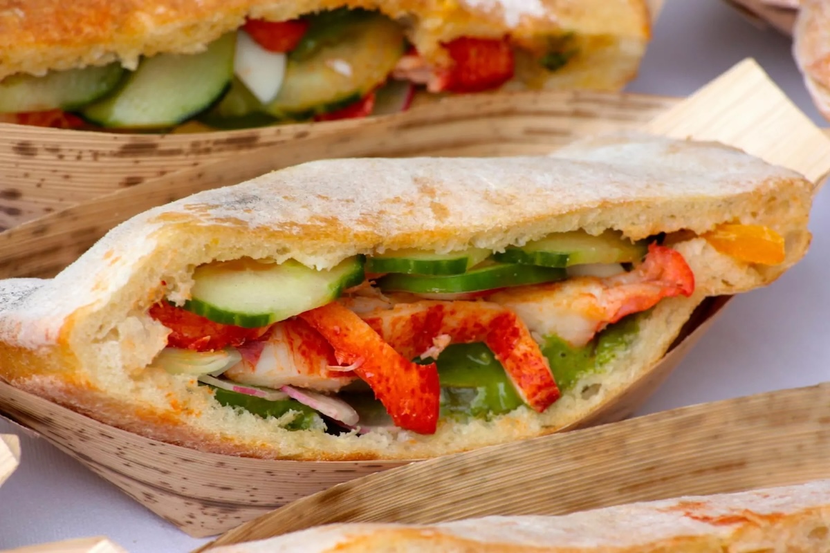 Le pan bagnat de Mougins
