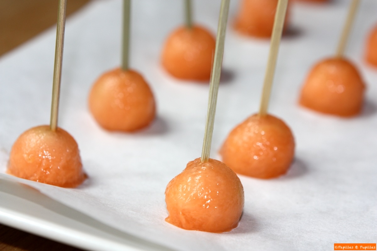 Sucettes de melon