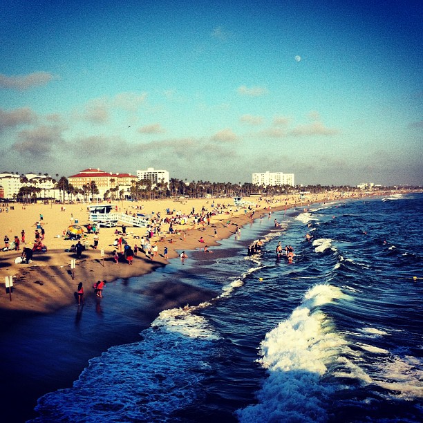 Santa Monica beach #losangeles
