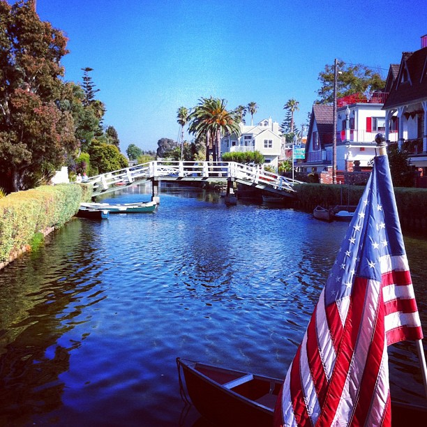 Encore les canaux de #venicebeach