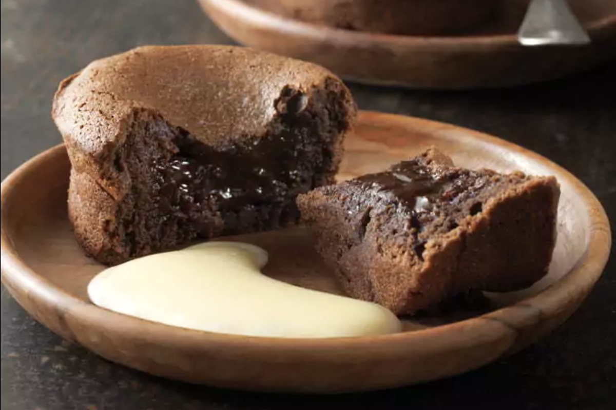 Fondant au chocolat et au lait concentré 