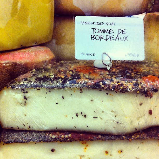 La Tomme de Bordeaux, tu connais ? Moi pas, je découvre chez Dean & Deluca #newyork
