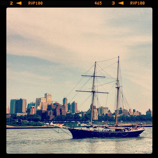 Vue sur Brooklyn depuis Wall Street #newyork