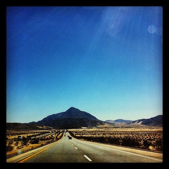 Still the road, San Bernardino