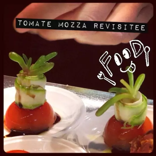 Tomate mozza revisitée