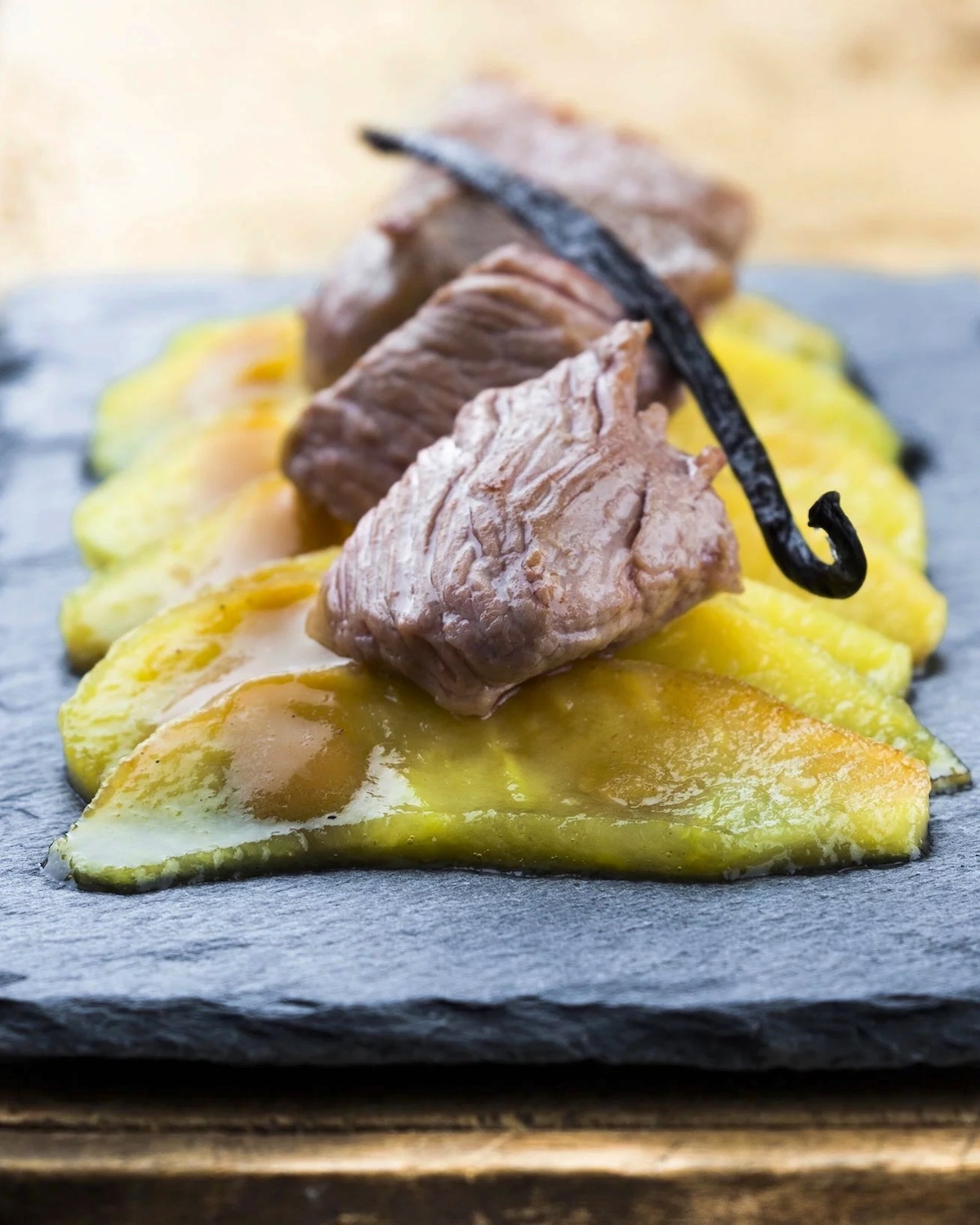 Agneau et pommes façon Tatin