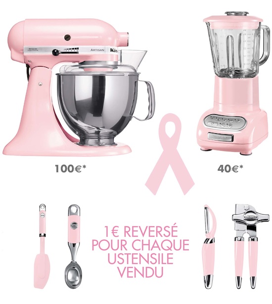 Kitchen Aid soutient la lutte contre le cancer du sein