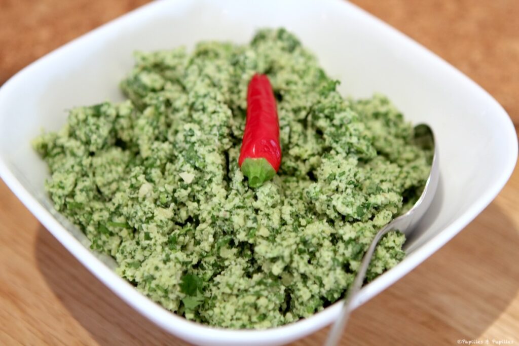 Condiment à la coriandre
