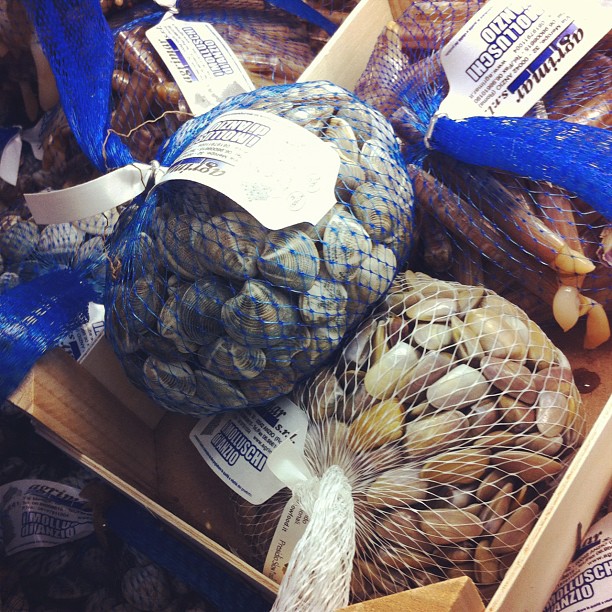 Vongole (coques) des spaghettis à la vongole