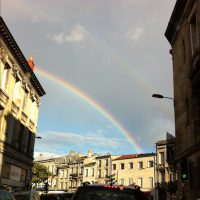 Arc en ciel #bordeaux #sansFiltre #rainbow