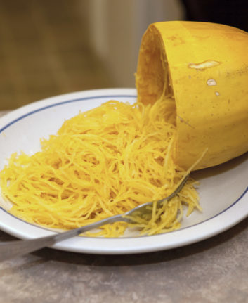 Courge spaghetti (intérieur)