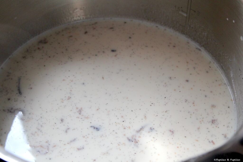 Lait vanillé
