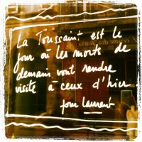 Rue Notre Dame, Bordeaux. #Toussaint