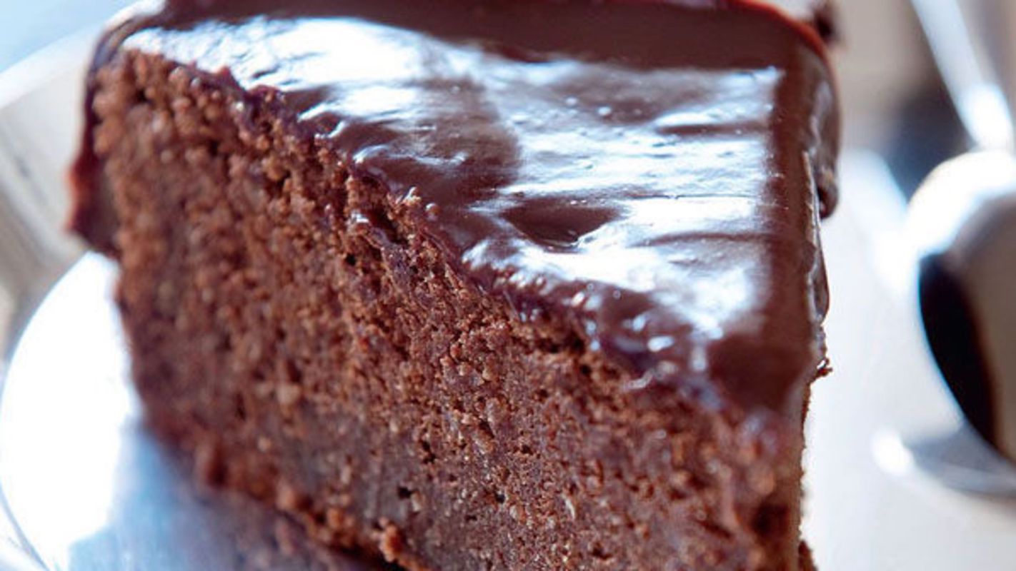 Gâteau au chocolat sans lait sans gluten ©Frédéric Vasseur