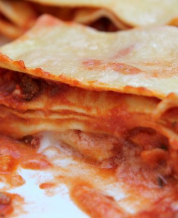 Lasagnes à la bolognaise