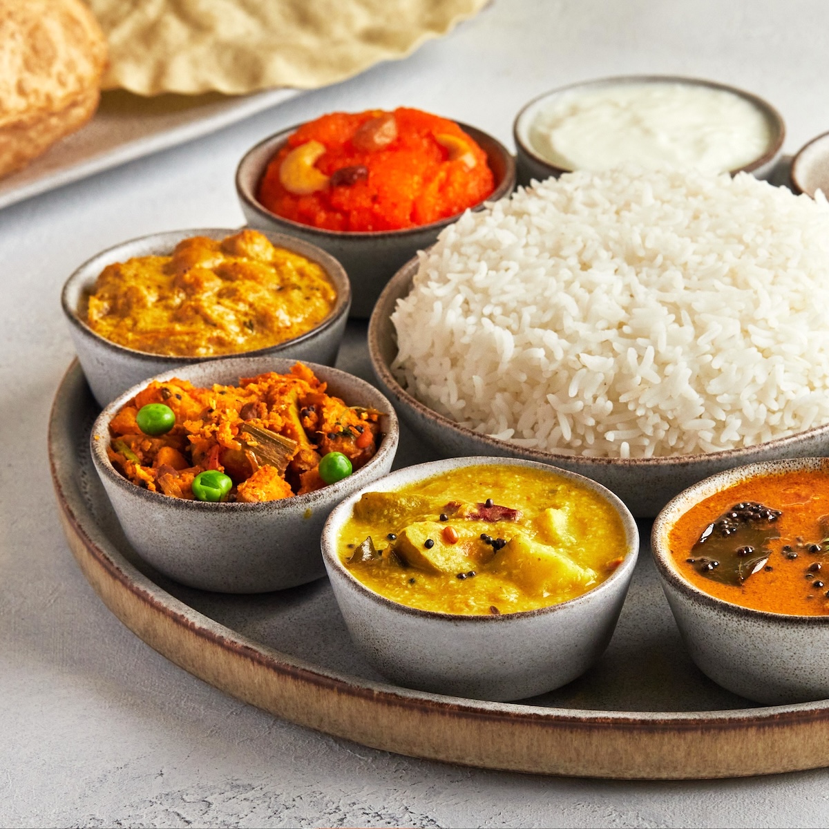 Thali du Sud ©Saravanaa bhavan