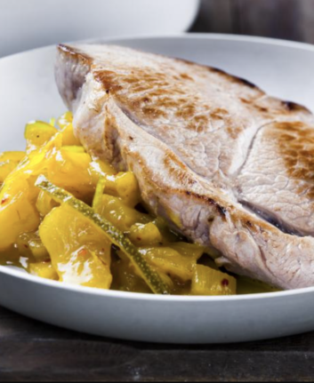 Agneau à l'ananas