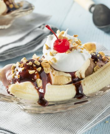 Banana split ©Brent Hofacker. shutterstock