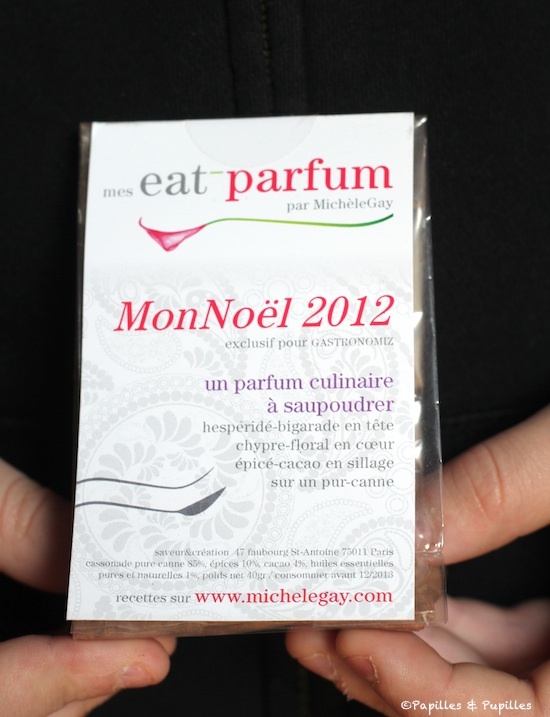 Eat Parfum - Parfum culinaire - Mon Noël 2012