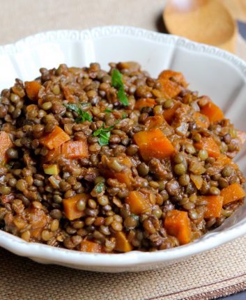 Lentilles à la Marocaine