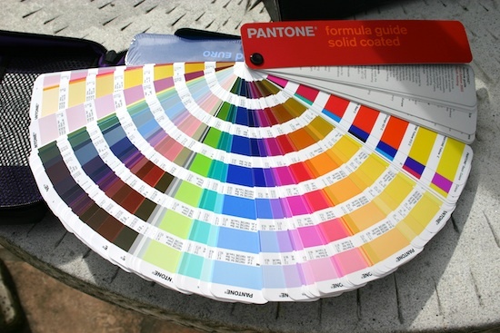 Nuancier Pantone ©Wikipedia