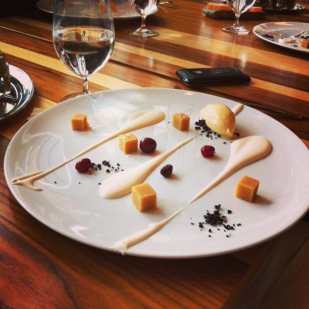 Le Toqué, Montréal - dessert : le sucre à la crème