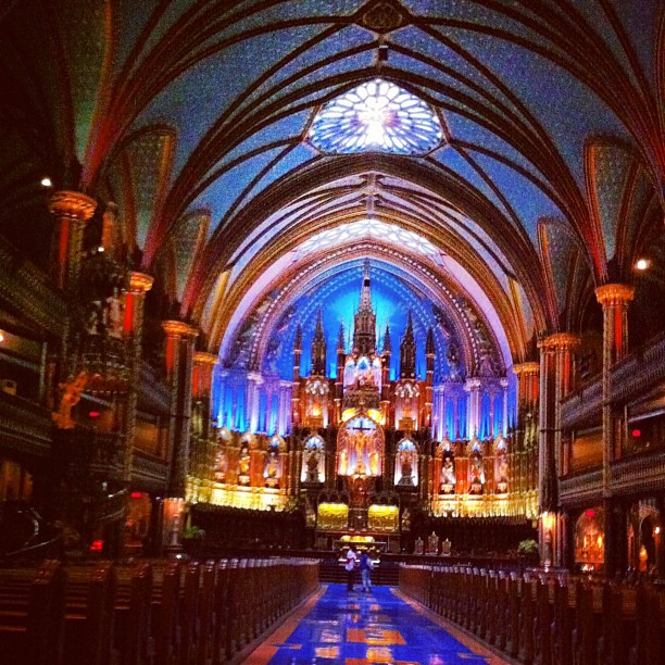 Basilique Notre Dame - Montréal