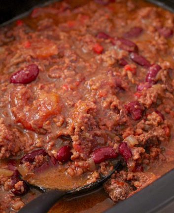 Chili con carne à la mijoteuse