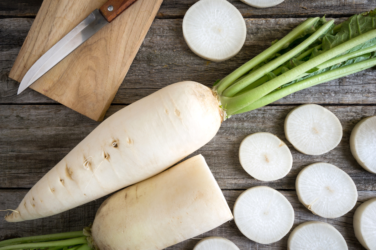Daikon ©Atiwan Janprom shutterstock