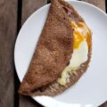 Galette Bretonne jambon oeuf fromage champignons