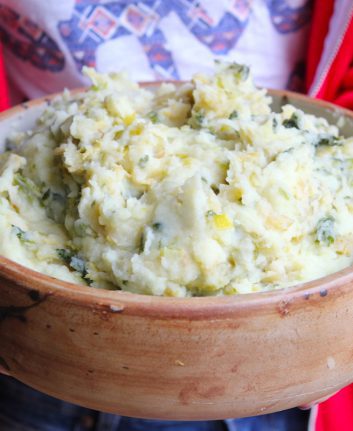 Purée de pommes de terre au chou - Colcannon