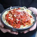 Pâtes à la bolognaise épicée