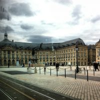 Bordeaux, place de la Bourse