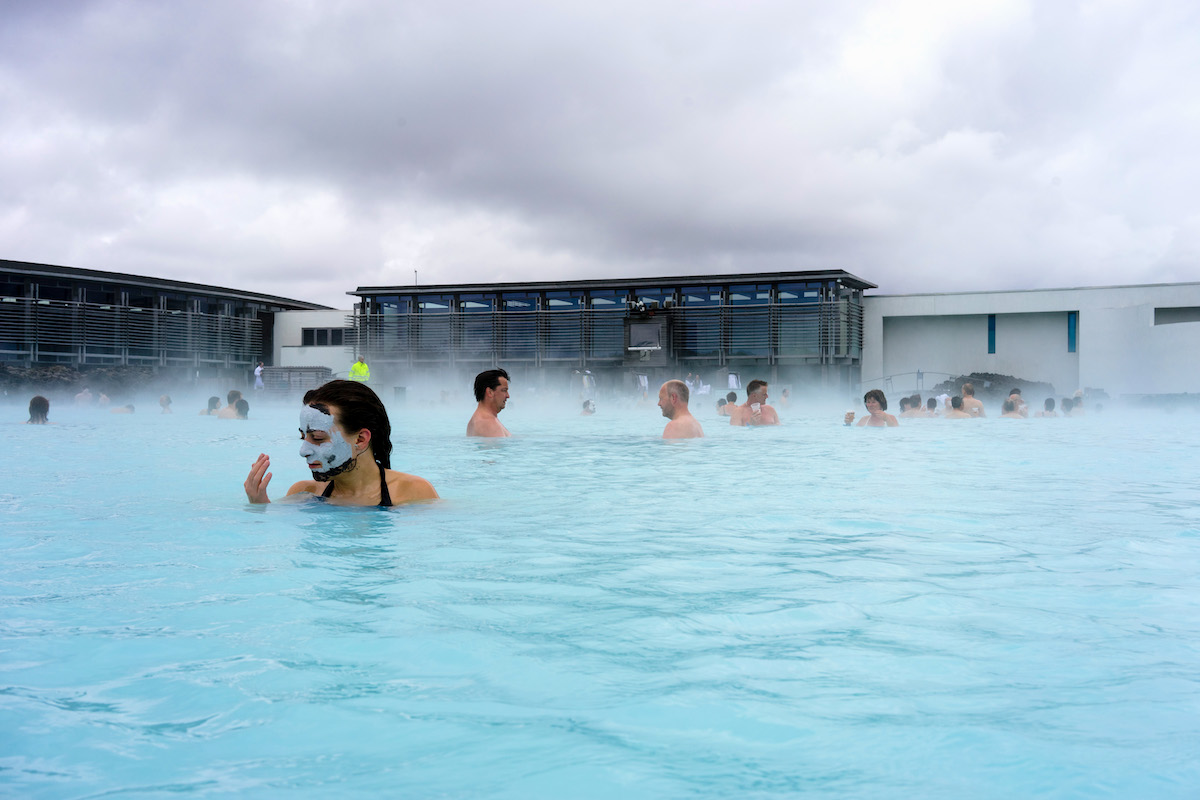 Mudmask in Blue Lagoon