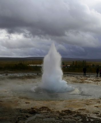 Strokkur ©IanWilson licence CC BY 2.0