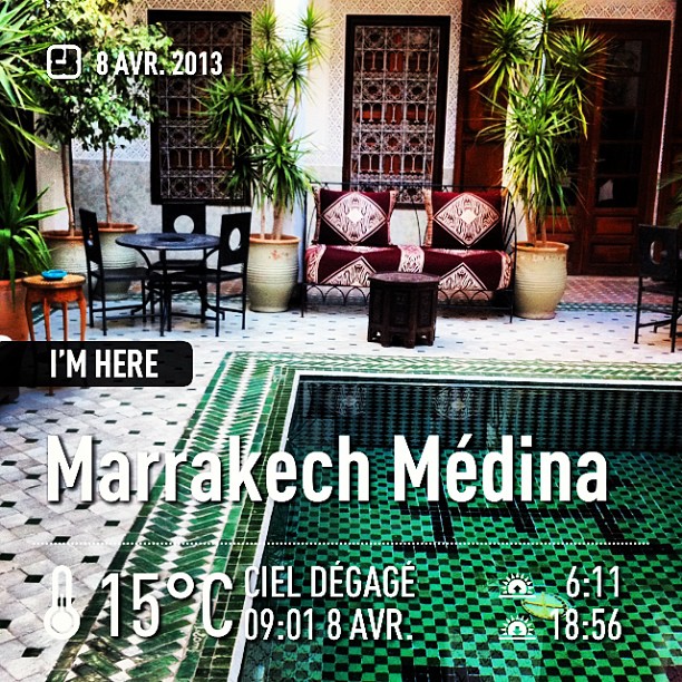 Riad - #marrakechmédina #maroc